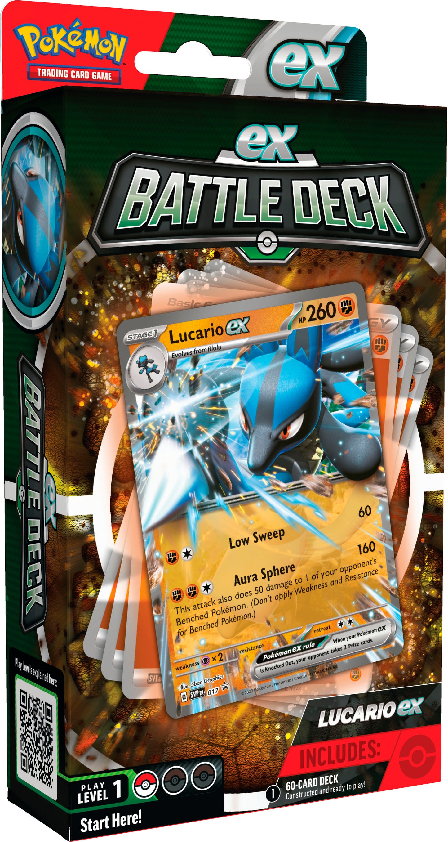 Pokemon - Lucario ex - Battle Deck