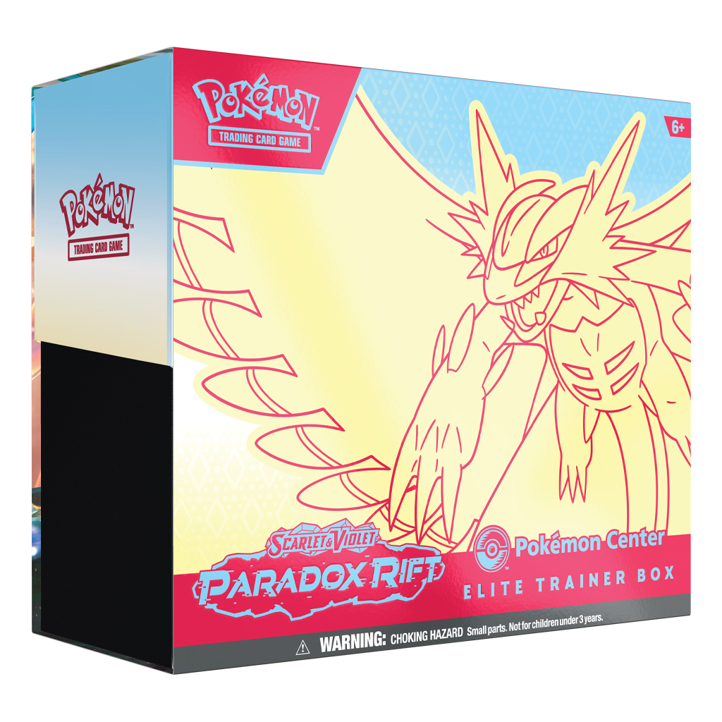 Pokemon - Scarlet and Violet - Paradox Rift - Roaring Moon - Pokemon Center - Elite Trainer Box