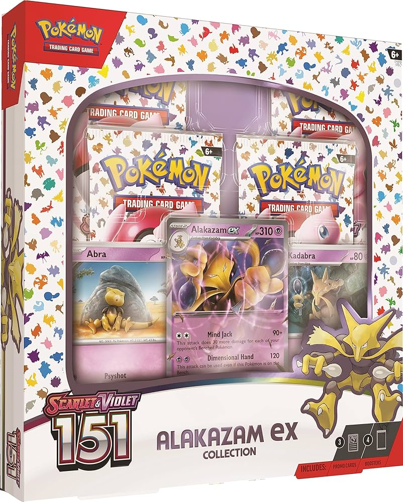 Pokemon - Scarlet and Violet - 151 - Alakazam ex - Collection