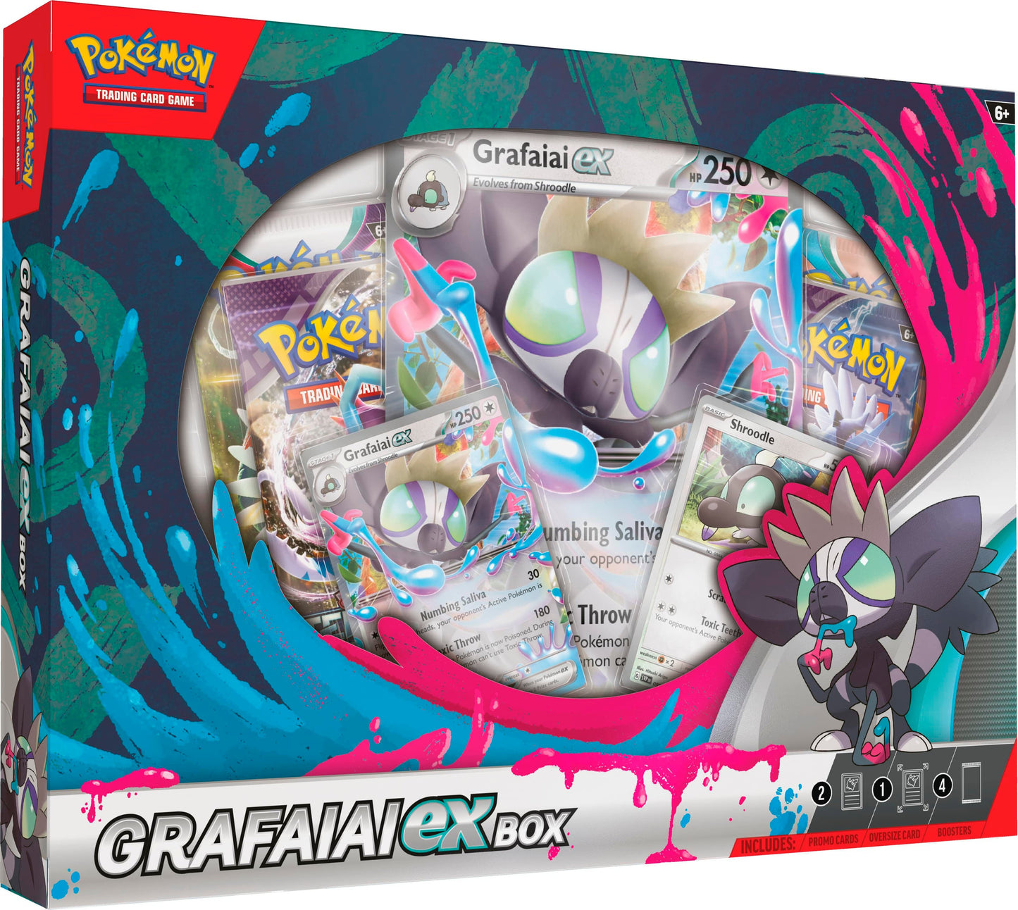 Pokemon - Scarlet and Violet - Grafaiai ex - Box