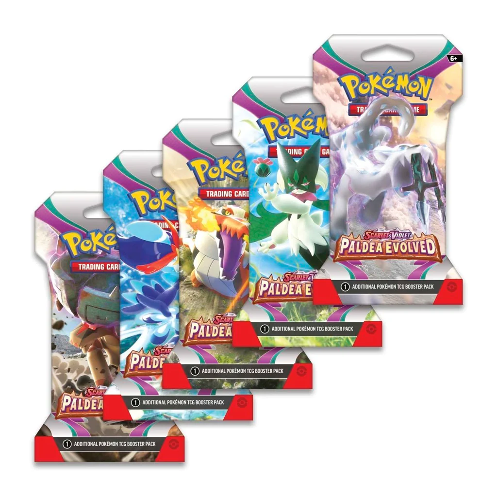 Pokemon - Scarlet and Violet - Paldea Evolved - Sleeved Booster Pack