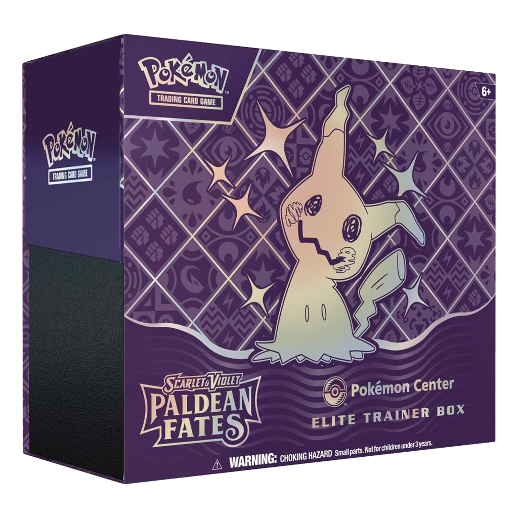 Pokémon - Scarlet & Violet - Paldean Fates - Pokemon Center - Elite Trainer Box