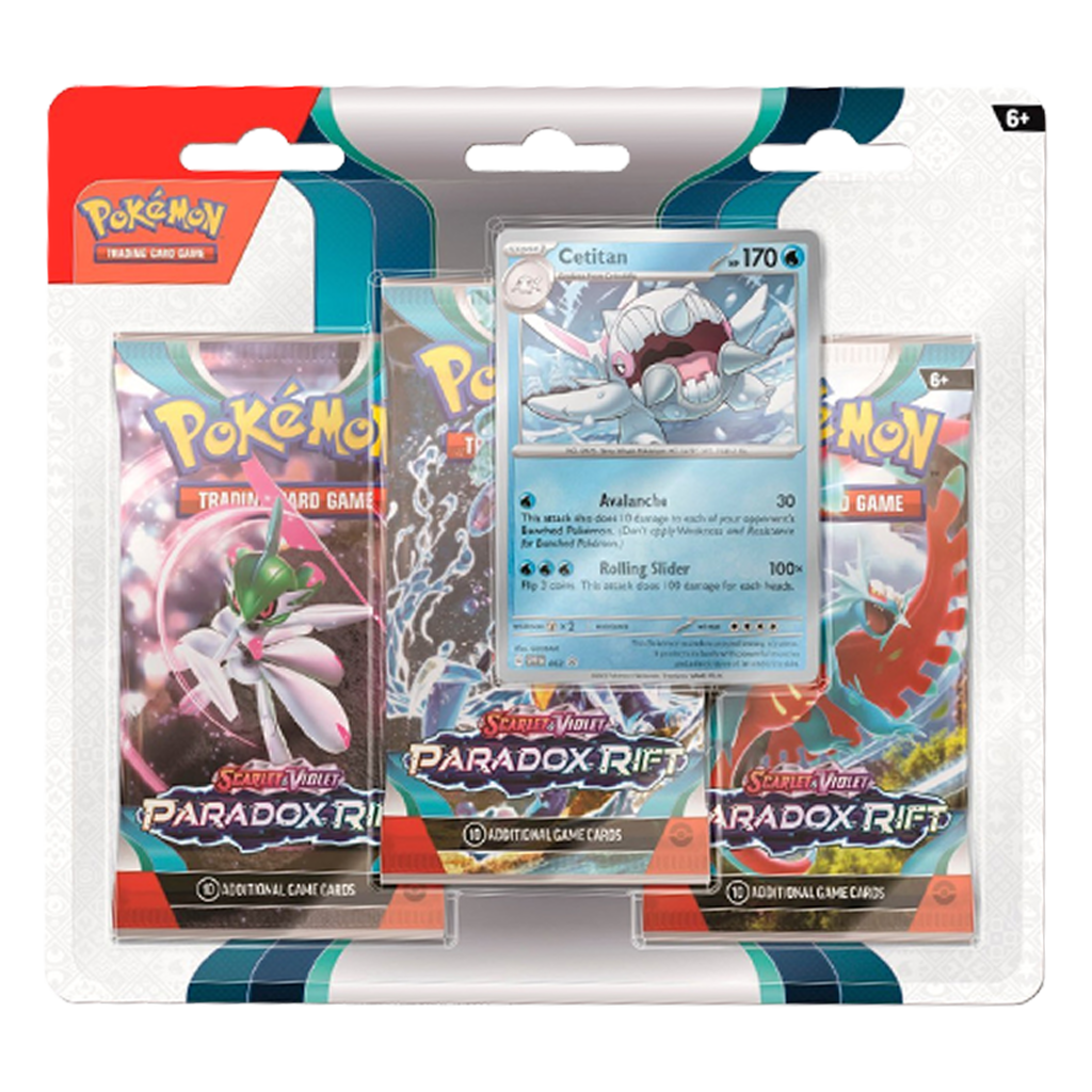 Pokémon - Scarlet & Violet - Paradox Rift - 3 Pack Blister