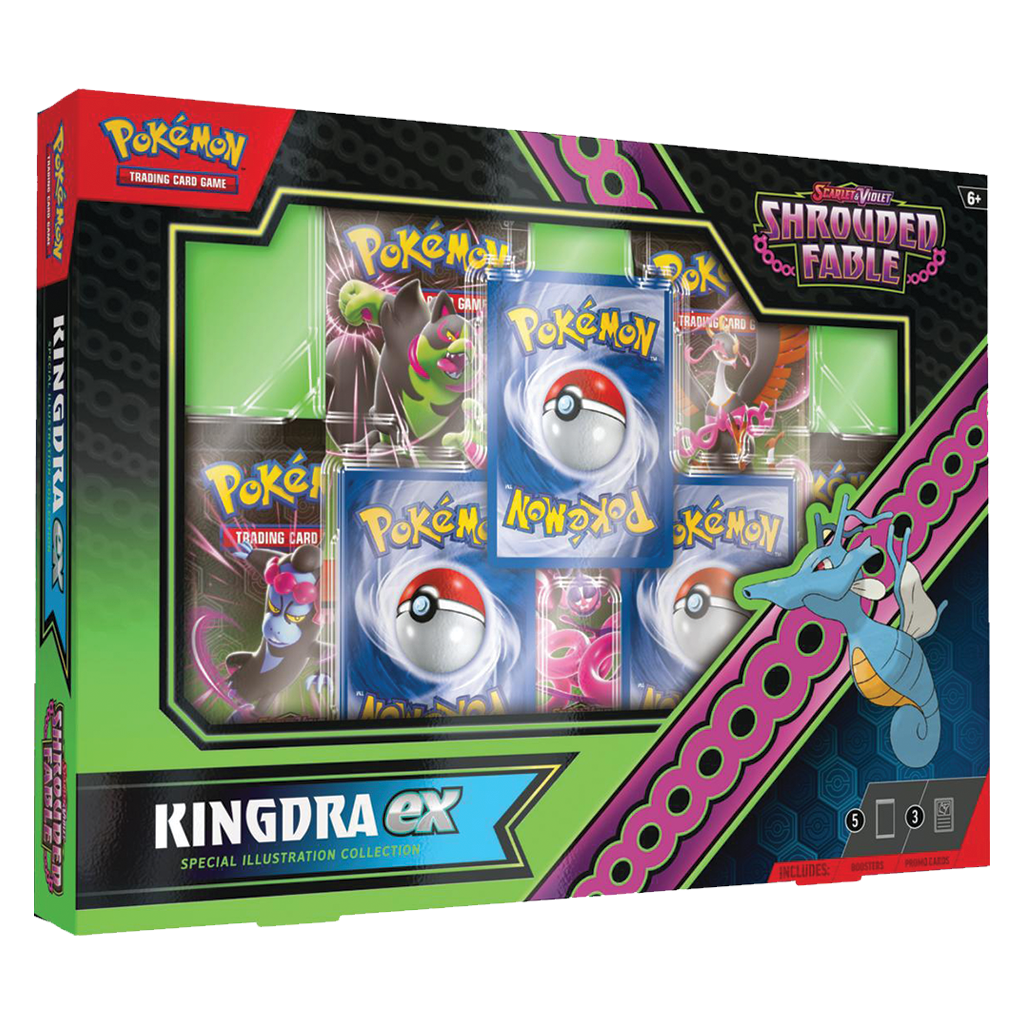 Pokemon - Scarlet and Violet - Shrouded Fable - Kingdra ex - Illustration Collection