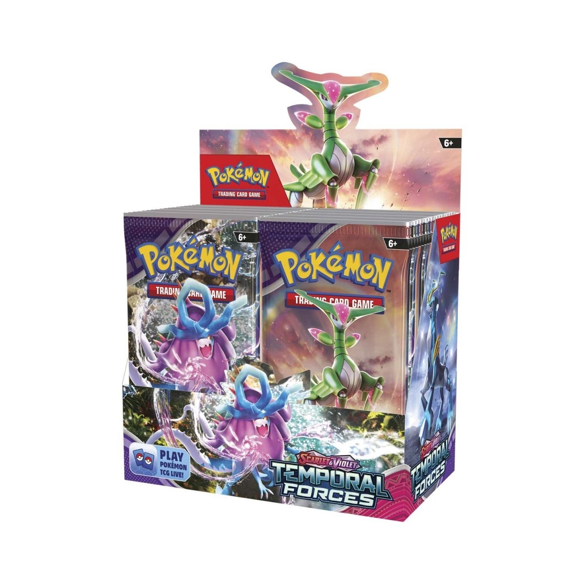 Pokemon - Scarlet and Violet - Temporal Forces - Booster Box