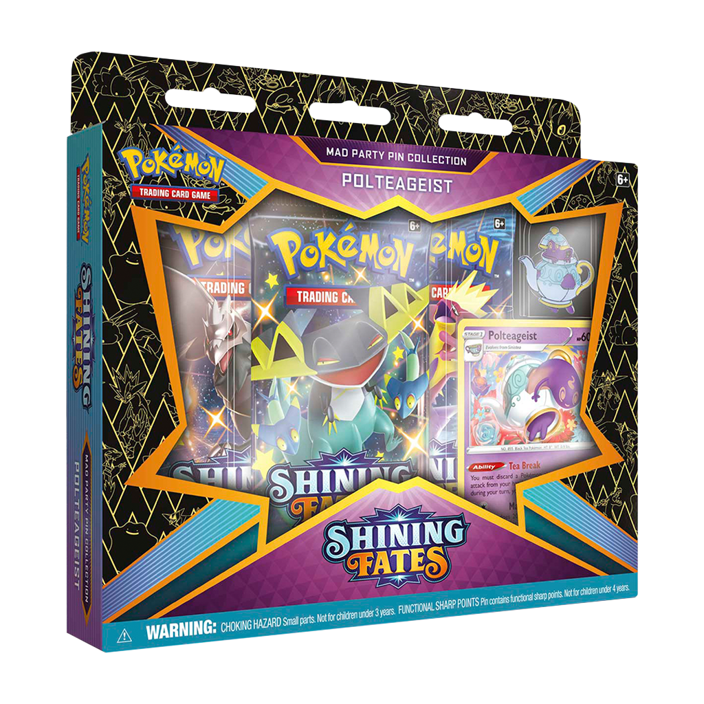 Pokemon - Shining Fates - Mad Party - Pin Collection