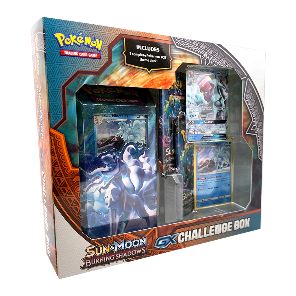 Pokemon - Sun and Moon - Alolan Ninetales - GX Challenge Box