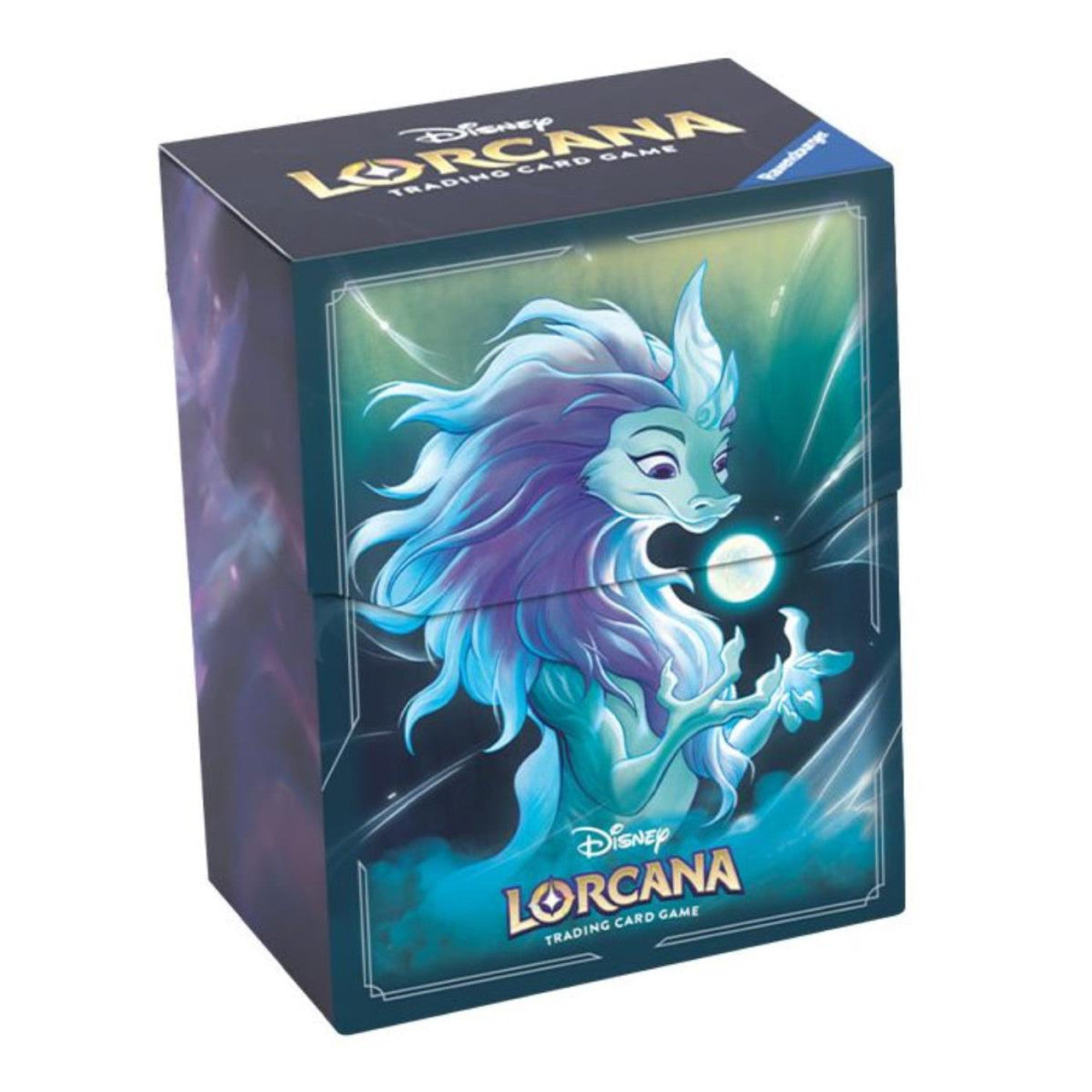 Ravensburger - Disney Lorcana - Rise Of The Floodborn - Deck Box - Sisu - Divine Water Dragon