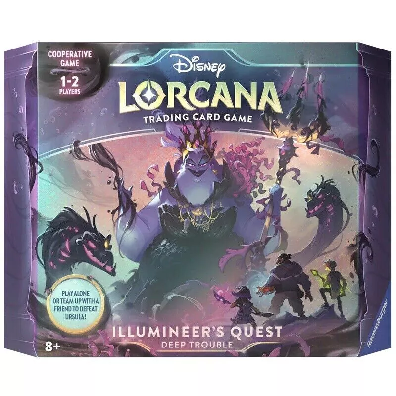 Ravensburger - Disney Lorcana - Ursulas Return - Illumineer's Quest Deep Trouble