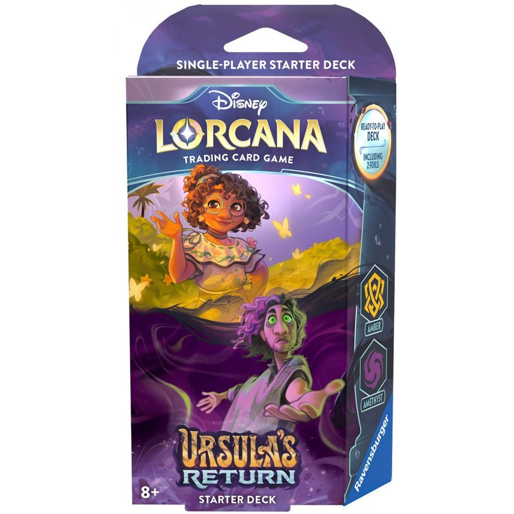 Ravensburger - Disney Lorcana - Ursulas Return - Starter Deck - Amber & Amethyst