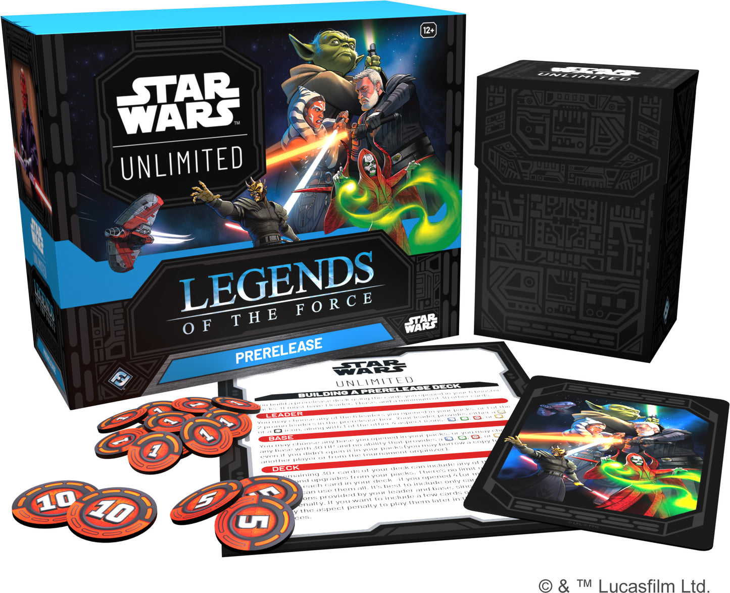 Star Wars Unlimited - Legends of the Force - Prerelease Kit