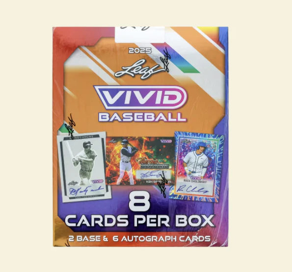 Leaf - Vivid - Baseball - 2025 - Hobby Box