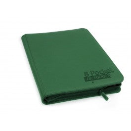 Ultimate Guard - 8-Pocket Zipfolio Zenoskin - Green