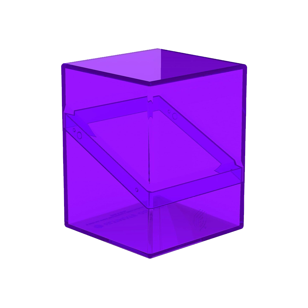 Ultimate Guard - Boulder  - Deck Case 100+ Clear - Amethyst - Purple