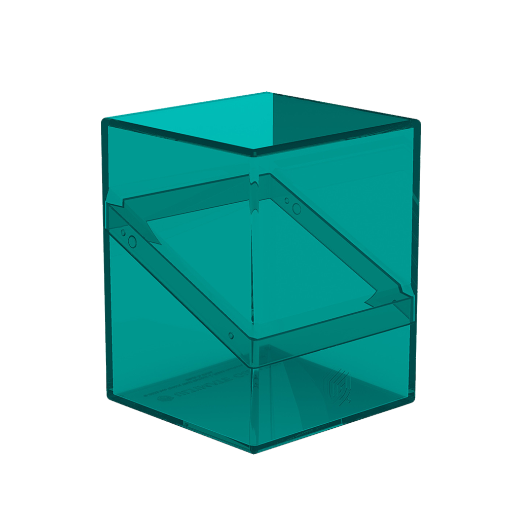 Ultimate Guard - Boulder  - Deck Case 100+ Clear - Malachite - Teal