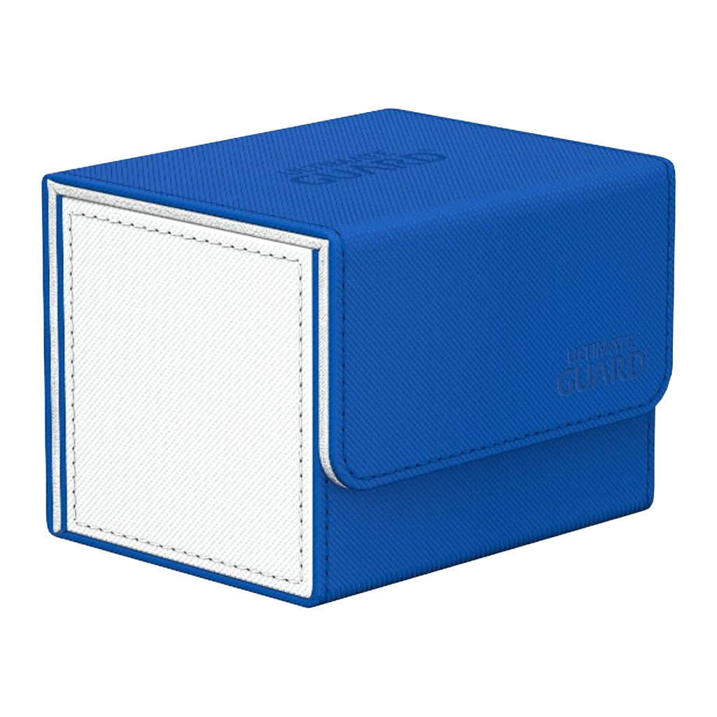 Ultimate Guard - Deck Case - Sidewinder - 100+ Xenoskin - Synergy - White/Blue
