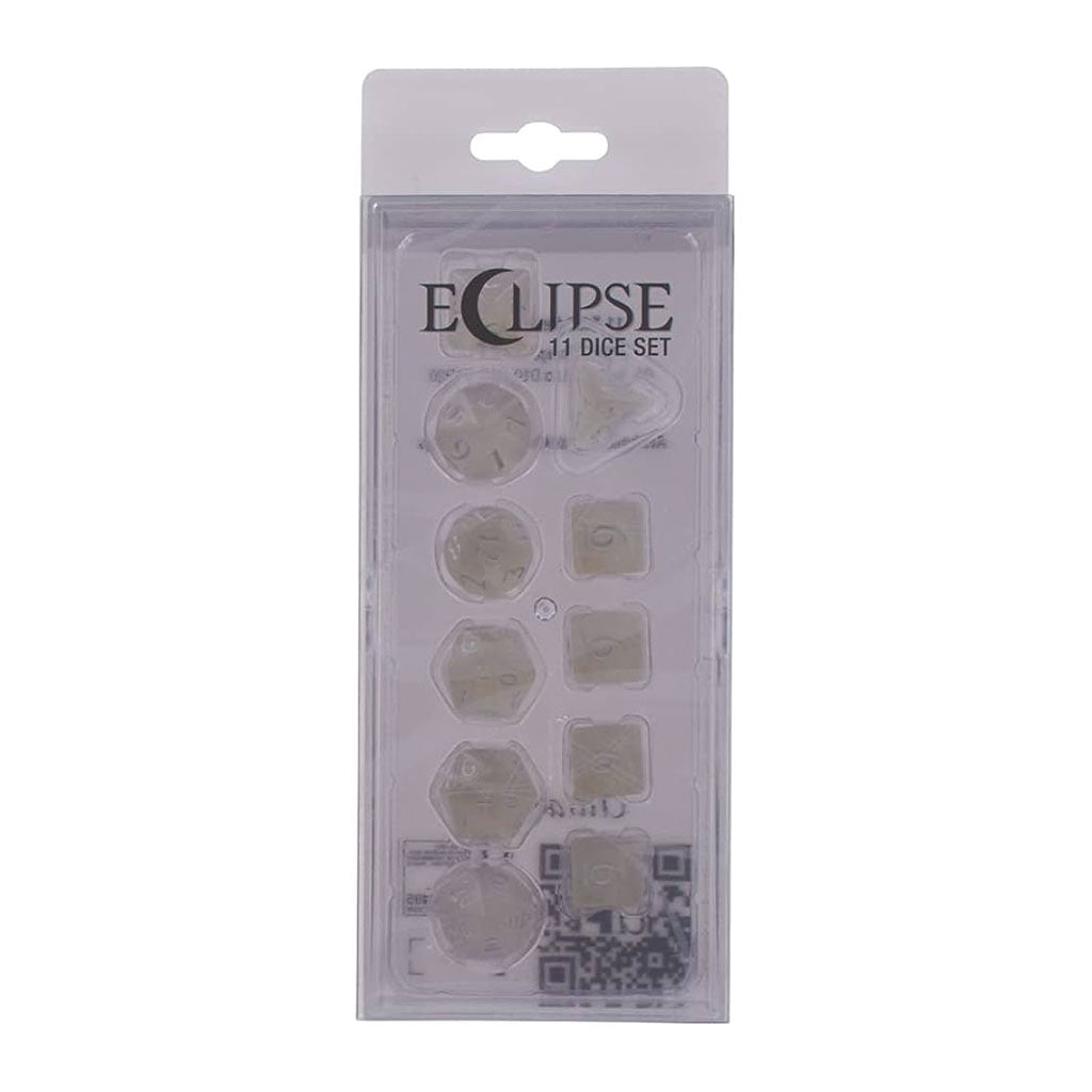 Ultra Pro - Eclipse 11 Dice Set - Artic White