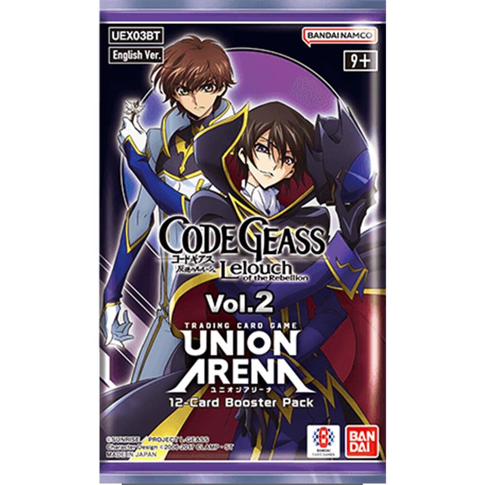 Union Arena - Code Geass Vol.2 Booster Pack UEX03BT