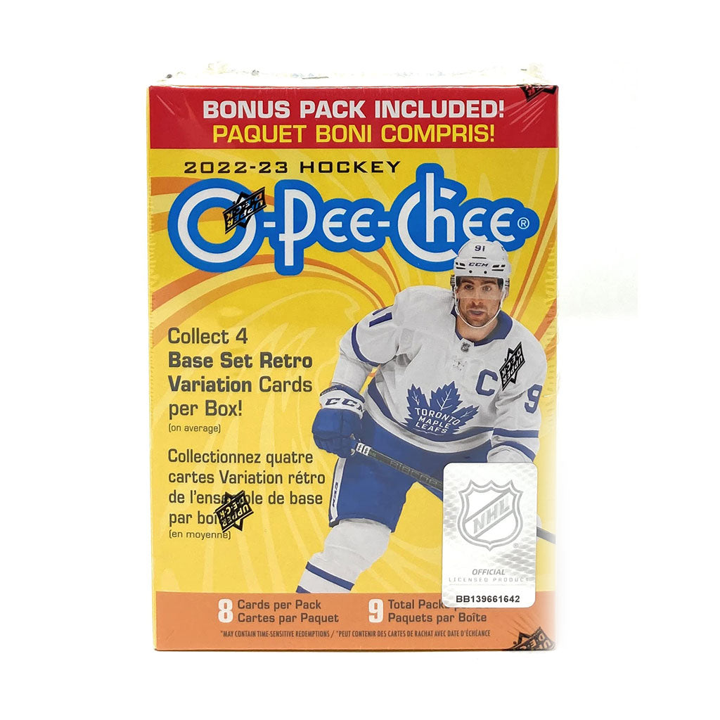 Upper Deck - O-Pee-Chee - NHL Hockey - 2022 - Blaster Box