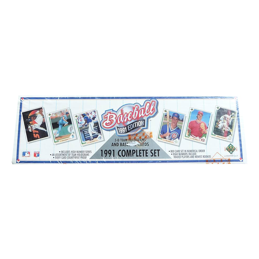 Upper Deck - MLB Baseball - 1991 - Factory Sealed Complete Set