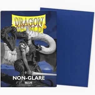 Dragon Shield - 100ct Standard Card Sleeves - Blue Matte Non-Glare