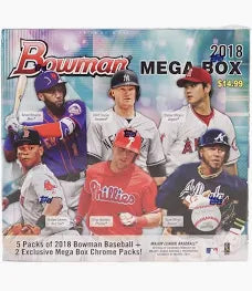 Topps - Bowman - MLB Baseball - 2018 - Mega Box