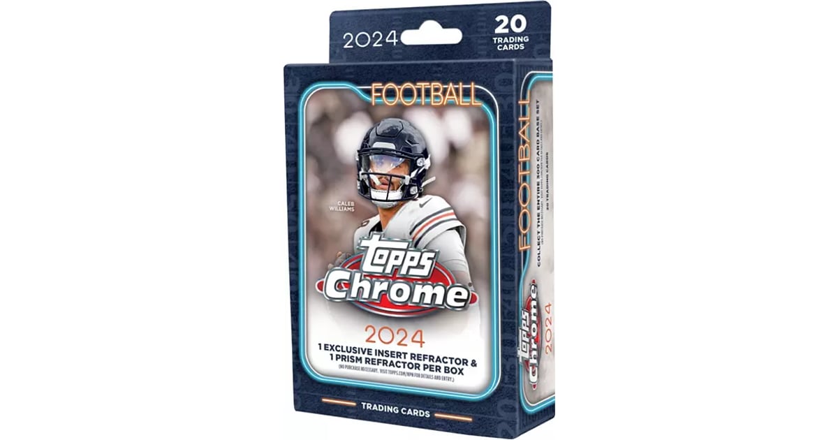 Topps - Chrome - Football - 2024 - Hanger Box