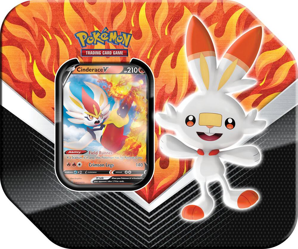 Pokemon - Galar Partners - Cinderace V - Tin