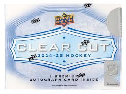 Upper Deck - Clear Cut - NHL Hockey - 2024-25 - Hobby Box