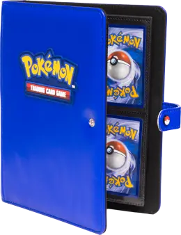Ultra Pro - Pokémon - 4pkt Premium Snap Binder w/ Logo (Blue)