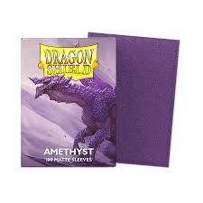 Dragon Shield - 100ct Standard Card Sleeves - Amethyst