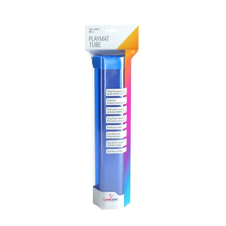Gamegenic - Blue - Playmat Tube