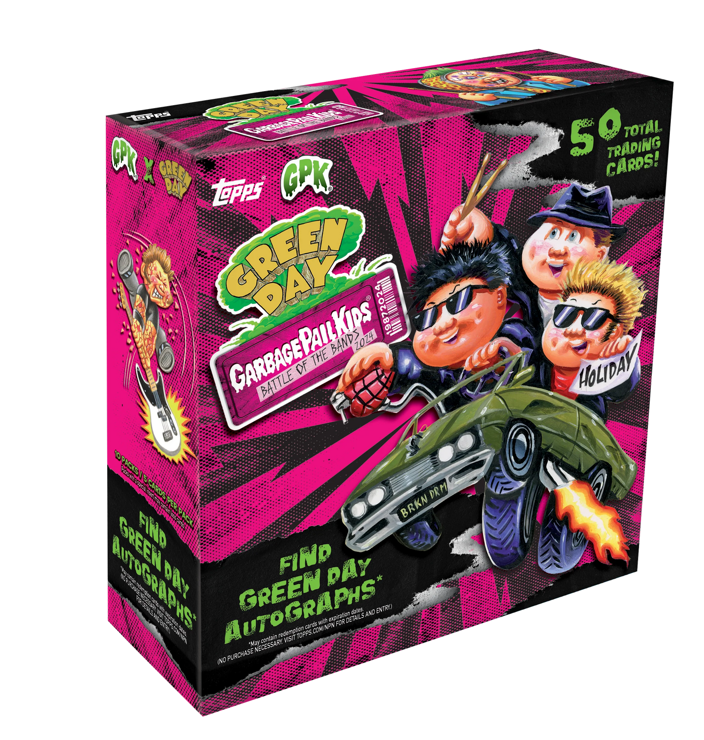 Topps - Garbage Pail Kids - Green Day - 2024 - Hobby Box