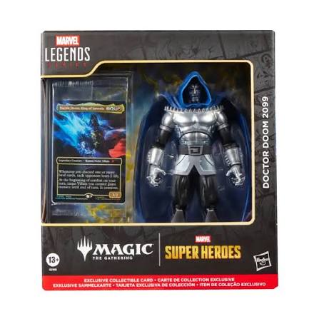 Magic the Gathering - Marvel Super Heroes - Legends Series - Doctor Doom 2099 - Figure + Promo