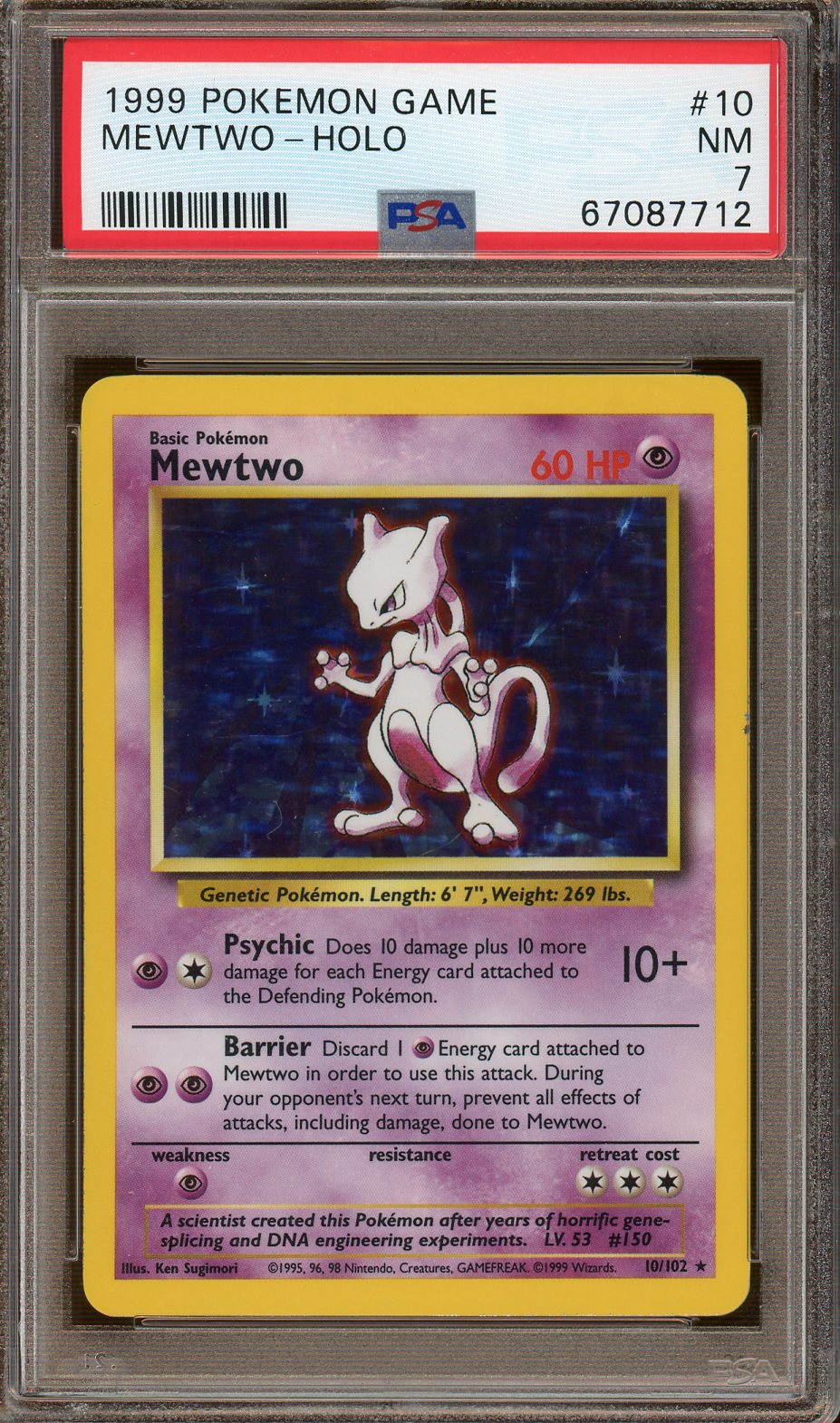 Mewtwo Pokémon NM - Vinted