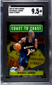 Topps - Chrome Basketball - Coast to Coast - Michael Jordan - 2003 - SGC 9.5