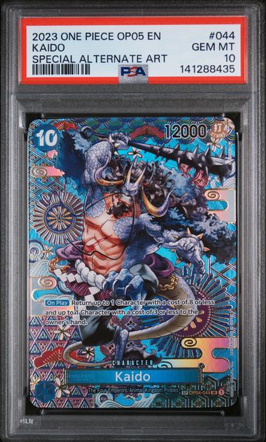 One Piece - OP05 - Kaido SP #044 - 2023 - PSA 10
