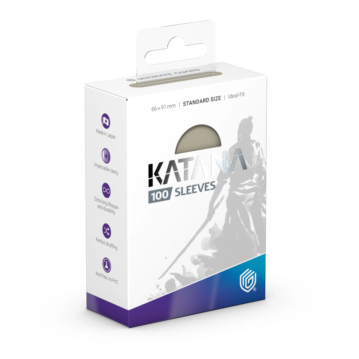 Ultimate Guard - Katana - 100 Sleeves - Standard Size - Autumn Moon