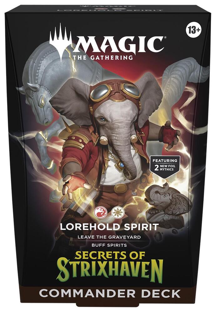 Magic The Gathering - Secrets of Strixhaven - Lorehold Spirit - Commander Deck