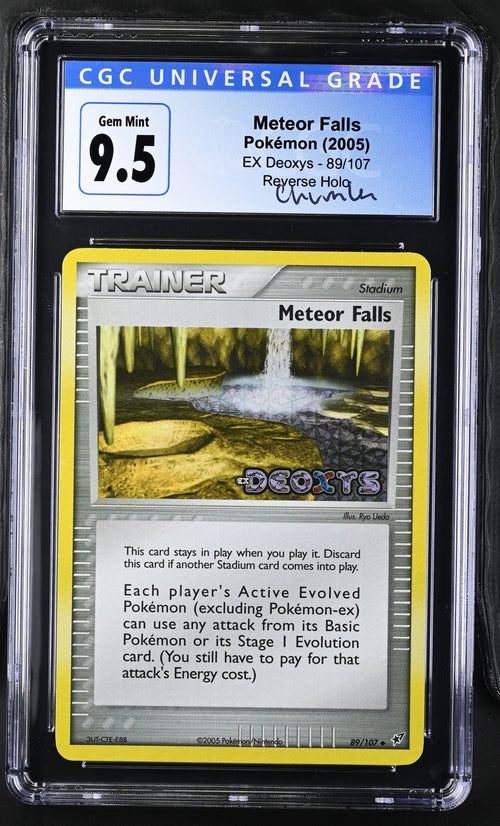 Pokemon - EX Deoxys - Meteor Falls Reverse Holo #89 - 2005 - CGC 9.5