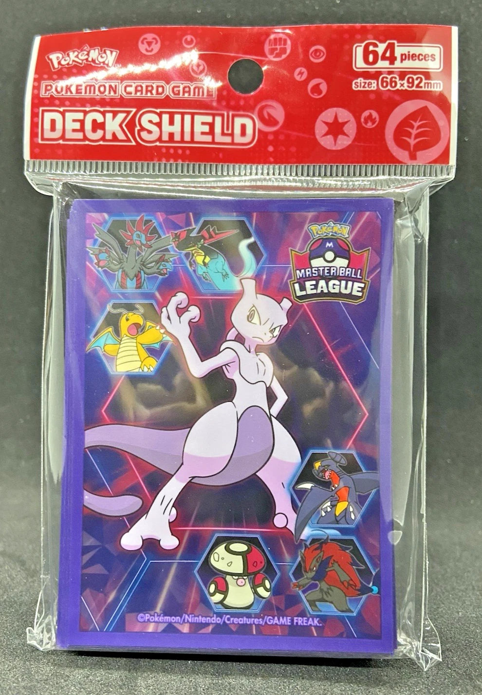 Pokemon - Singapore Master Ball League - Mewtwo Card Sleeves 64ct