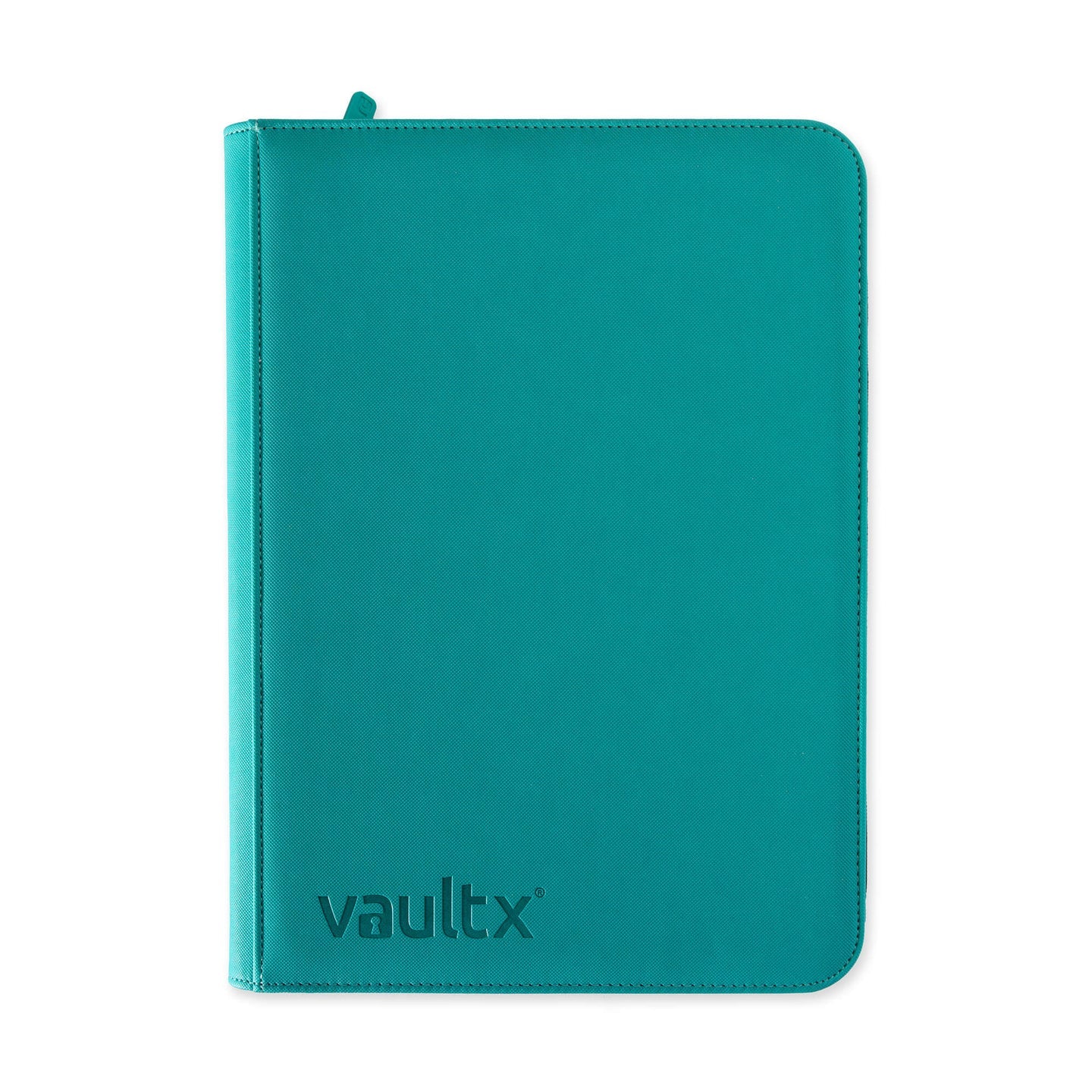 Vault X - 9 Pocket - Exo Tec Zip Binder - Ocean Blue
