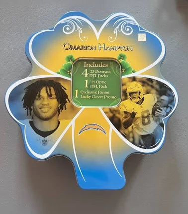 MJ Holdings - NFL Football - Omarion Hampton - Lucky Clover Tin