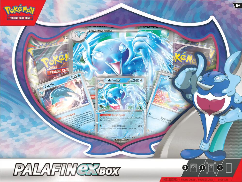 Pokemon - Scarlet and Violet - Palafin ex - Box