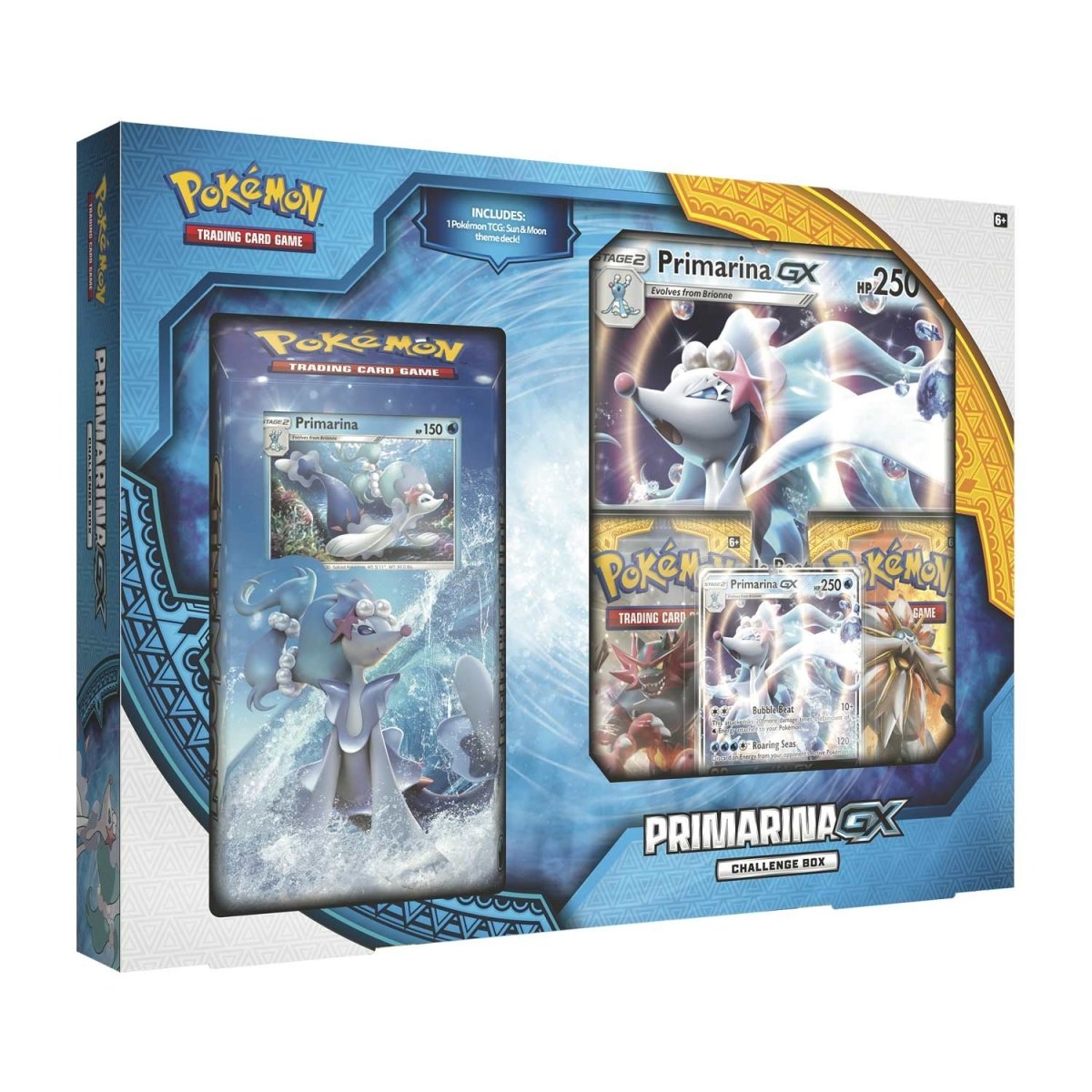Pokemon - Sun and Moon - Primarina - GX Challenge Box