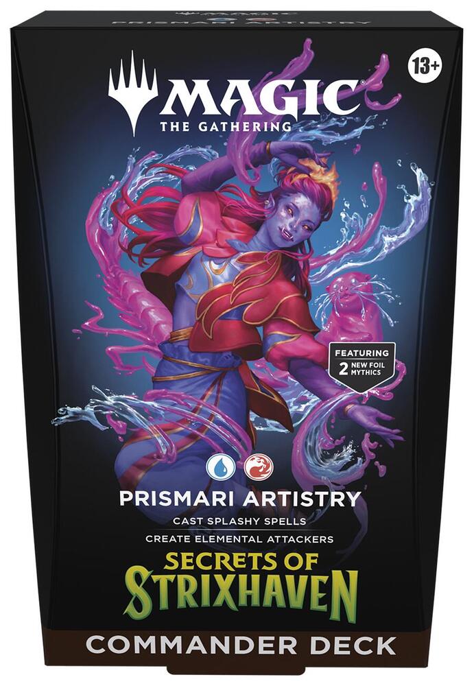 Magic The Gathering - Secrets of Strixhaven - Prismari Artistry - Commander Deck