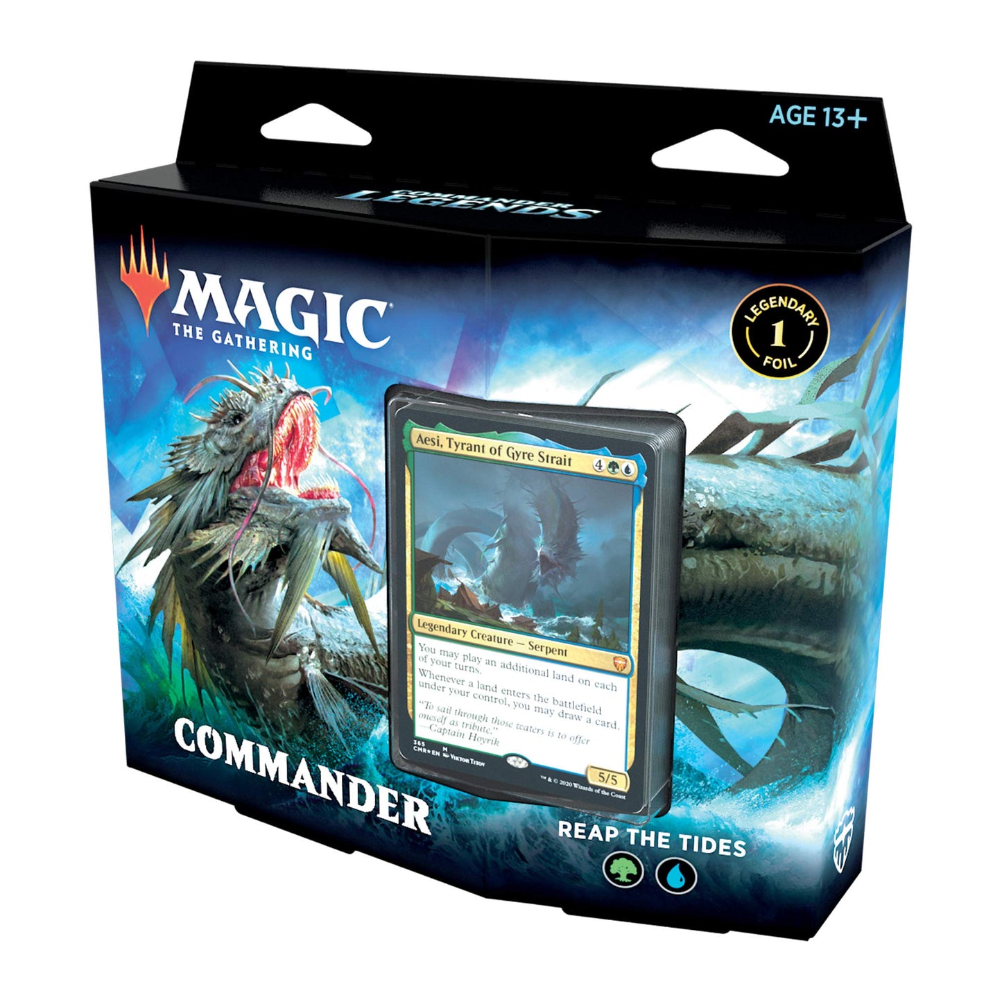 Magic the Gathering - Commander Legends - Reap the Tides - Commander Deck