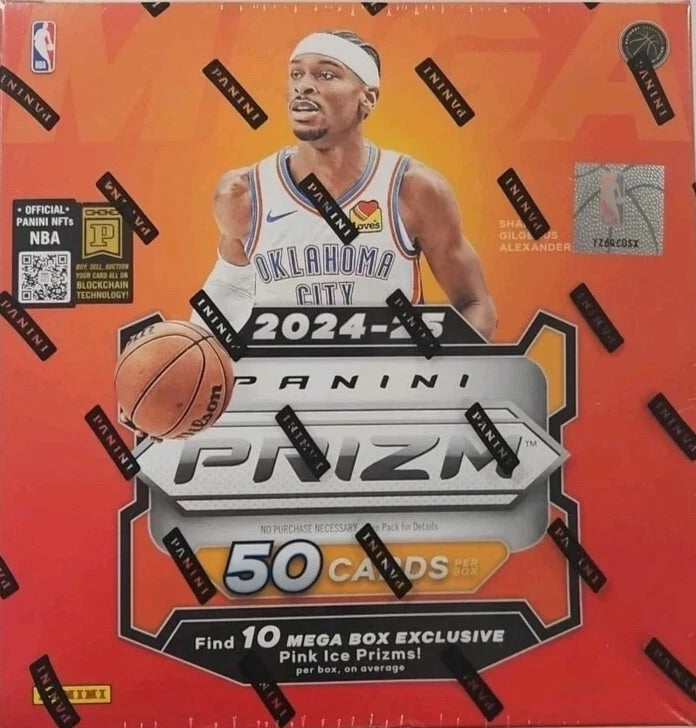Panini - Prizm Basketball - NBA Mega Box - 2024-25