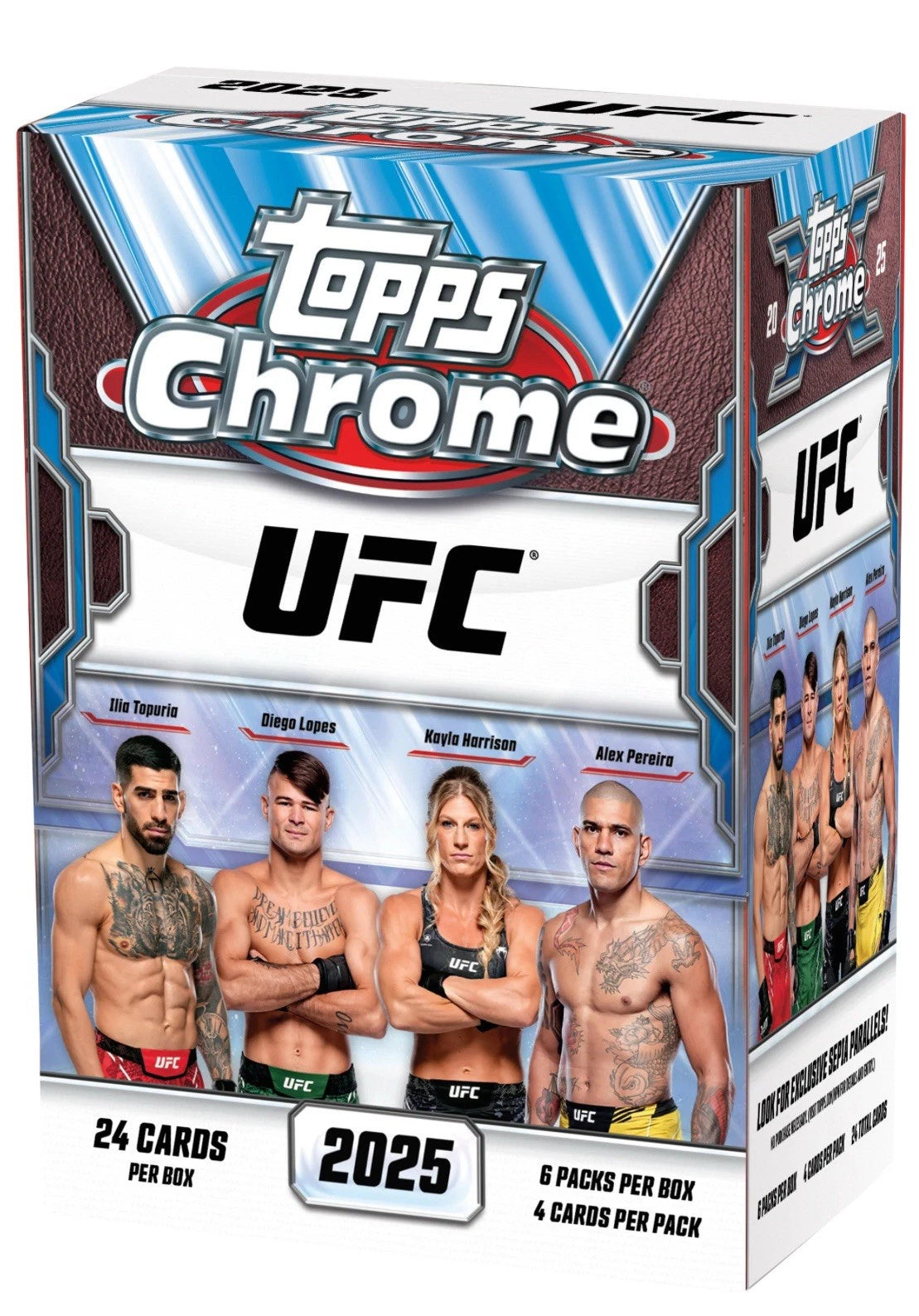 Topps - Chrome - UFC Fighting - 2025 - Blaster Box