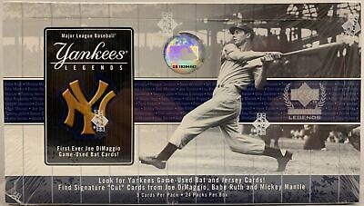 Upper Deck - MLB New York Yankees Legends - Hobby Box